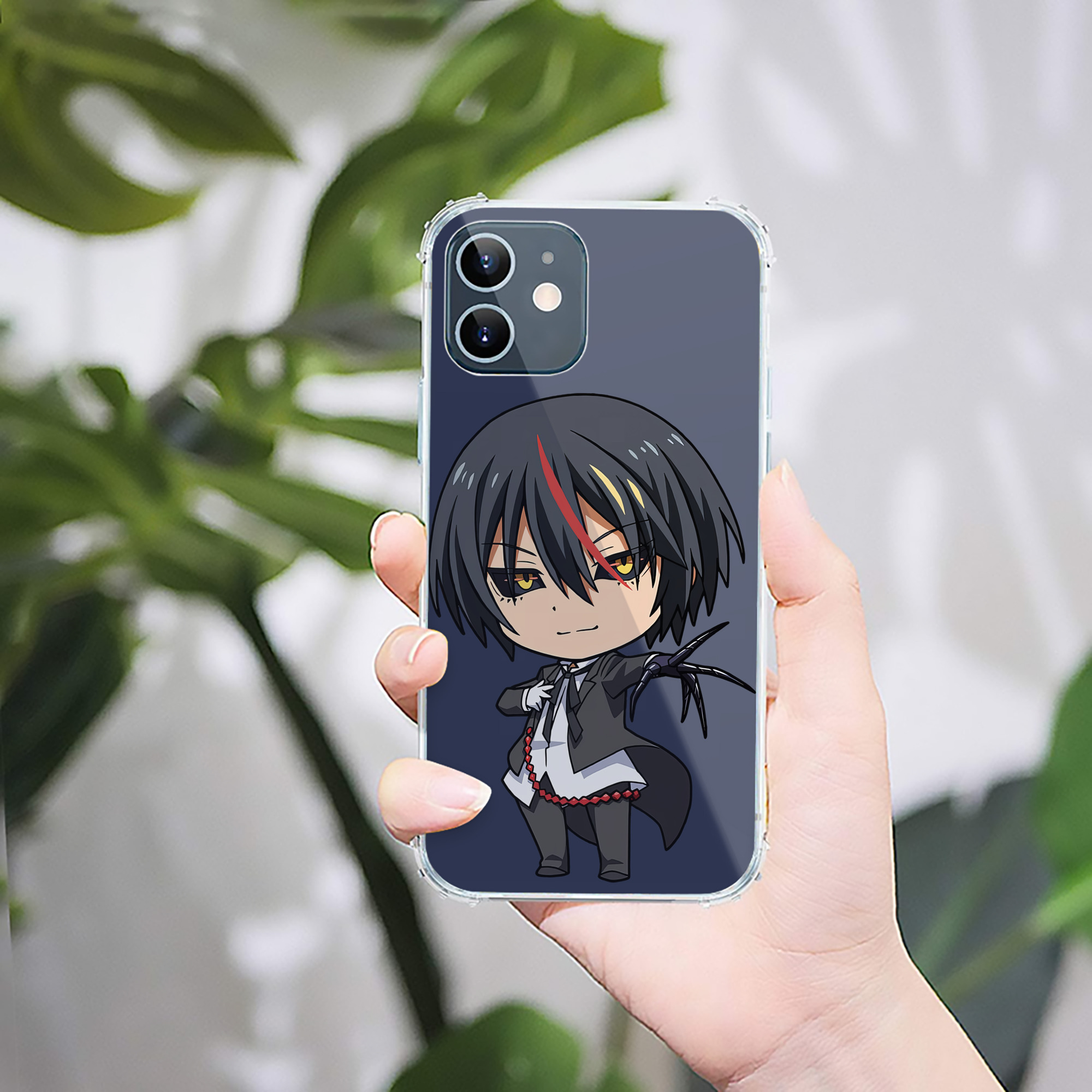 （画像用） 転スラ Regarding Reincarnated to Slime 【iPhone 12シリーズ対応】透明スマホケース（クリアソフトケース）